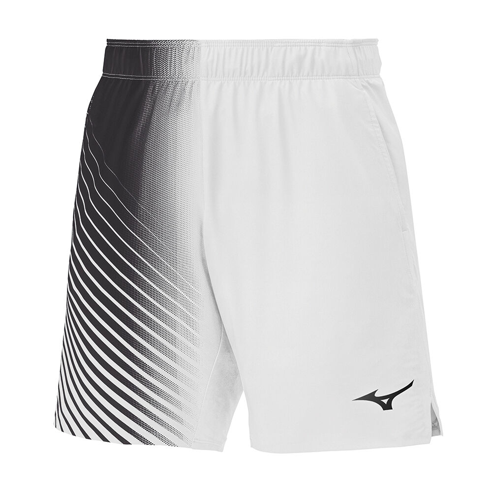 Panske Šortky Mizuno 8 in Amplify Biele Vypredaj GJHS95867